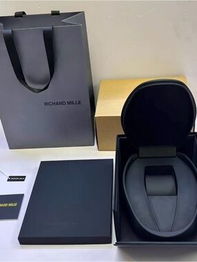 Richard Mille Black Watch  box Presentation and Gift Set